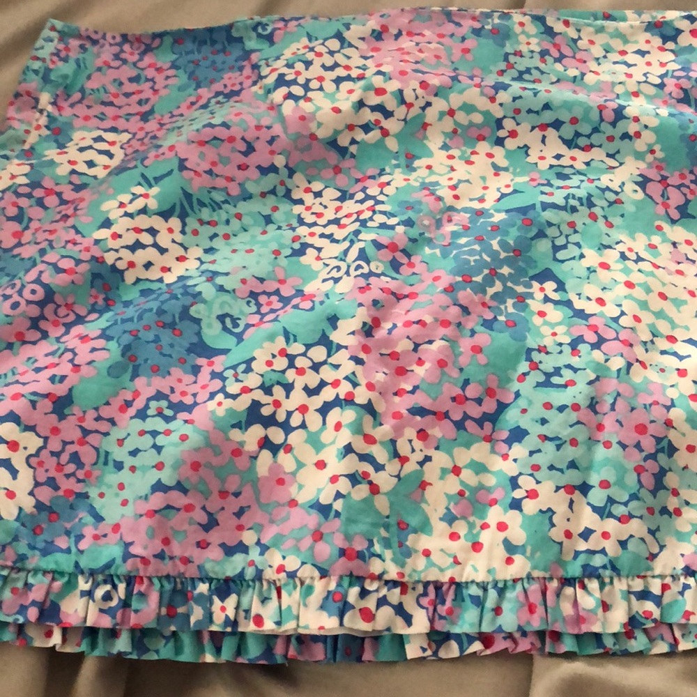 Lilly Pulitzer floral skirt